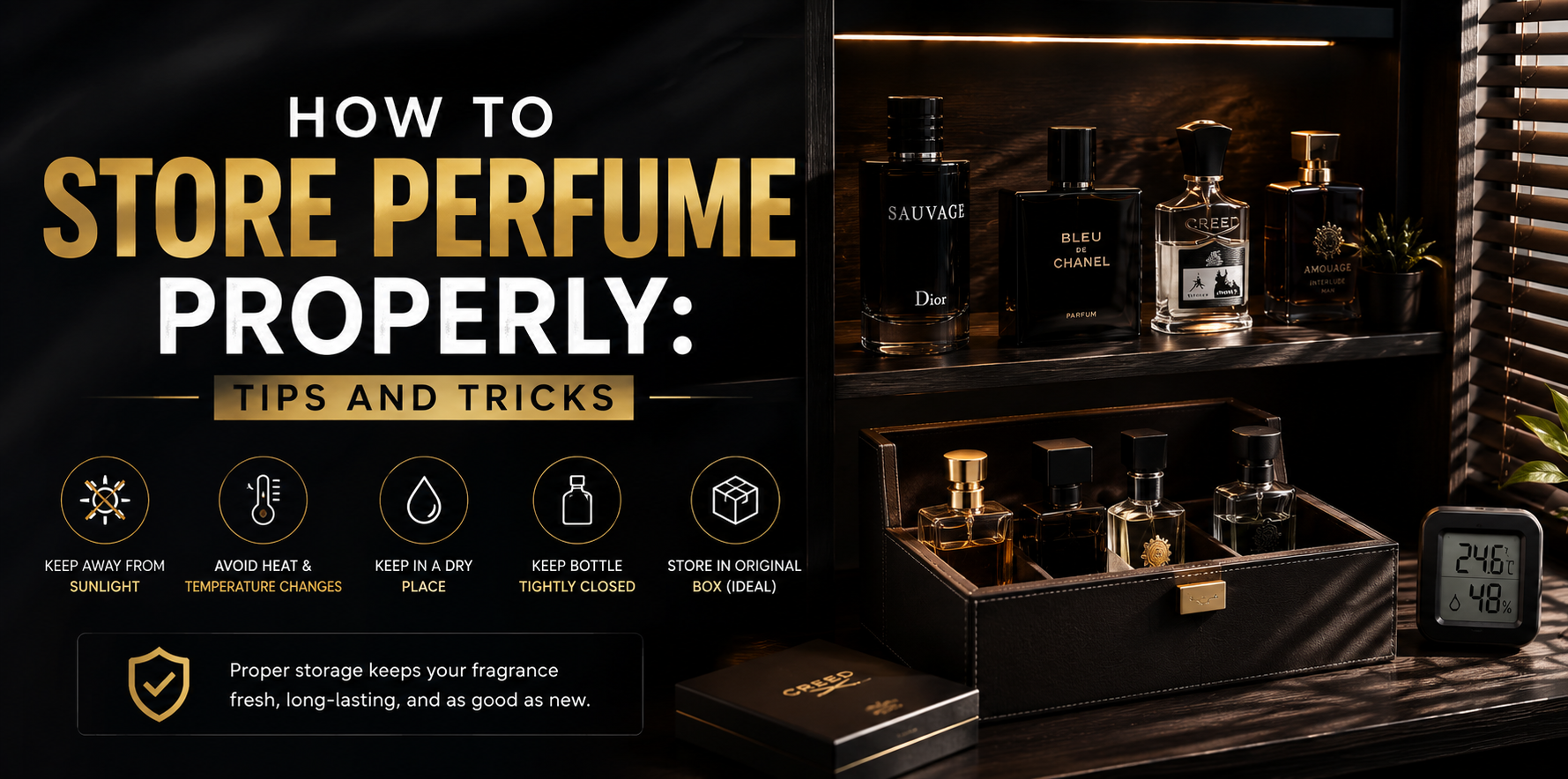  How to Store Perfume Properly: A Complete Guide