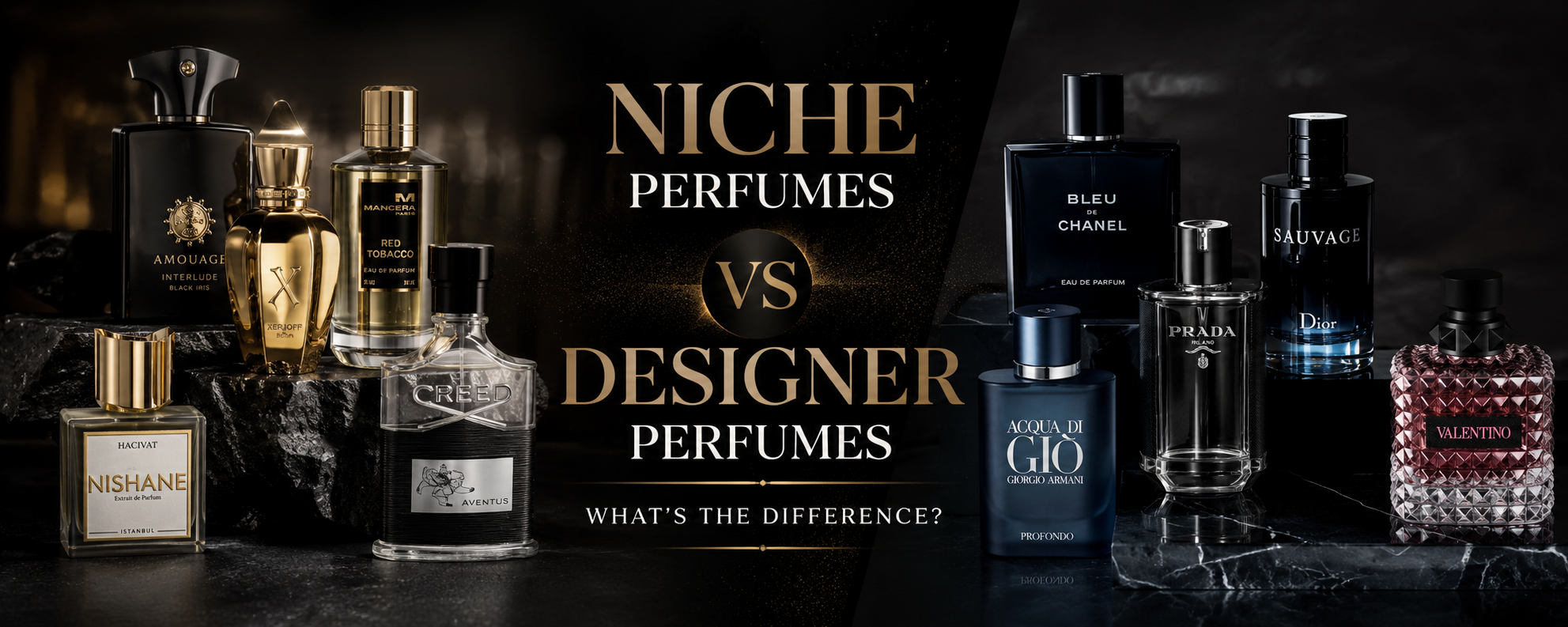 Niche Perfumes vs Designer Perfumes – What's the Difference?