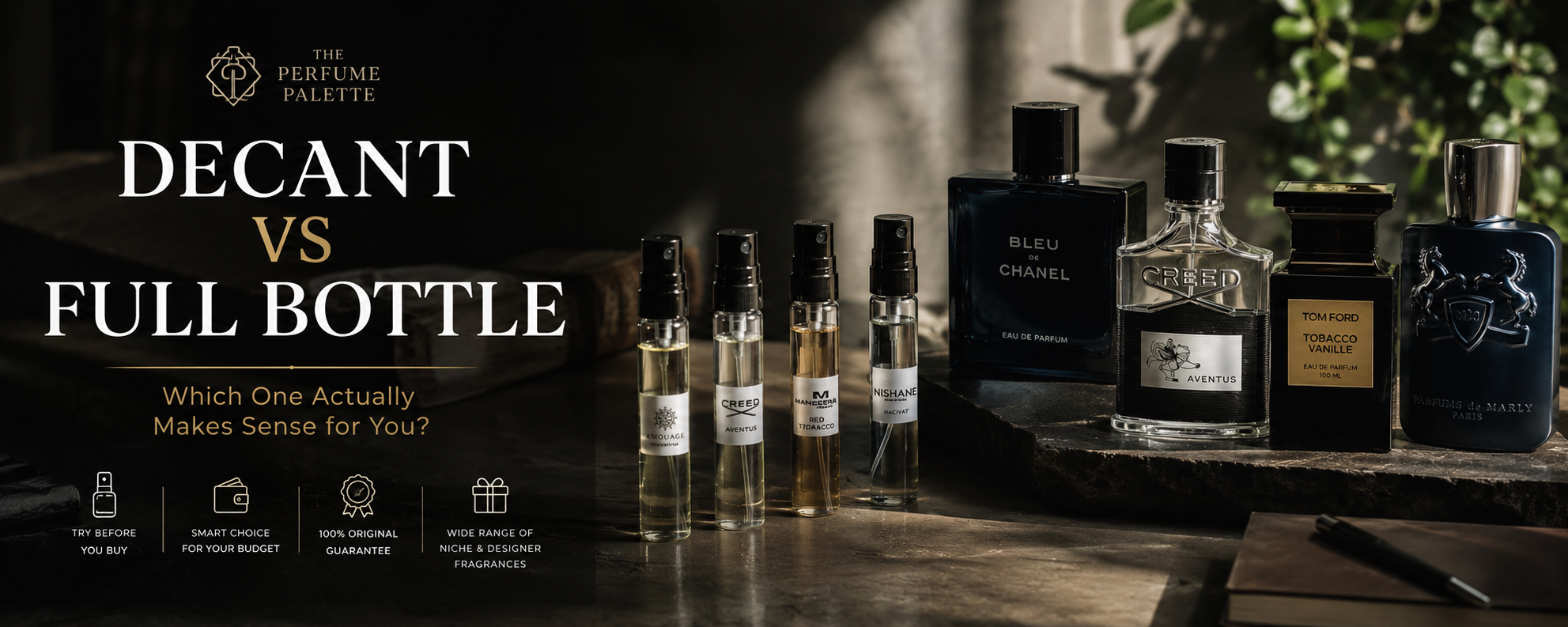 Decant vs Full Bottle: Which Should You Buy? 
