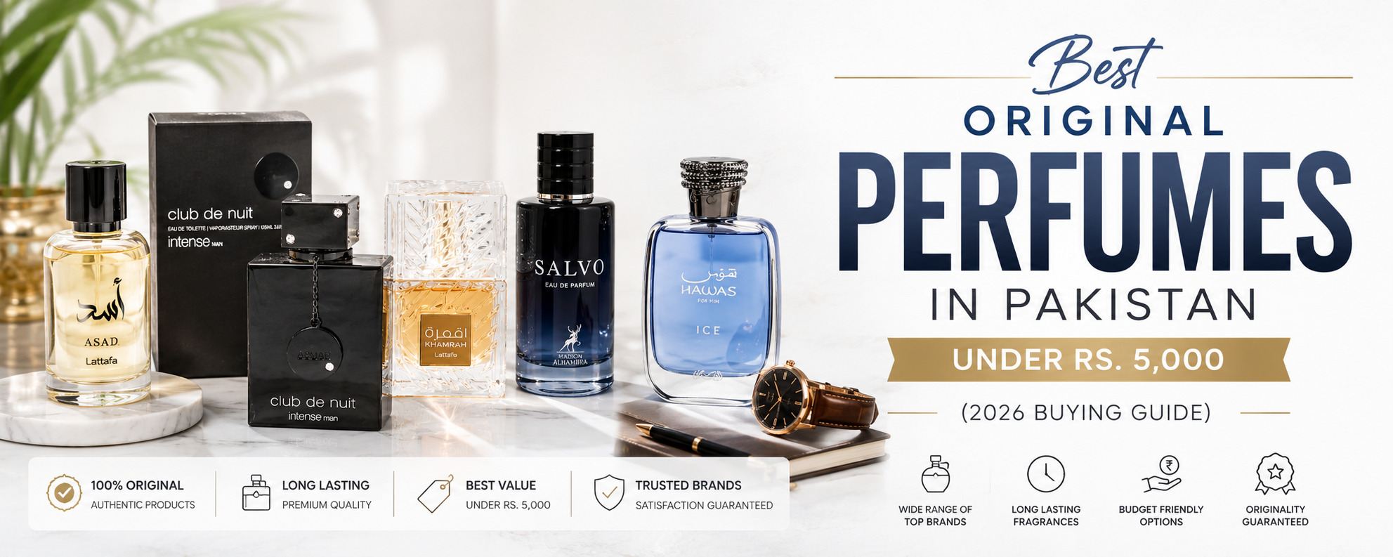 Best Original Perfumes in Pakistan Under Rs. 5,000 (2026 Buying Guide) | The Perfume palette 