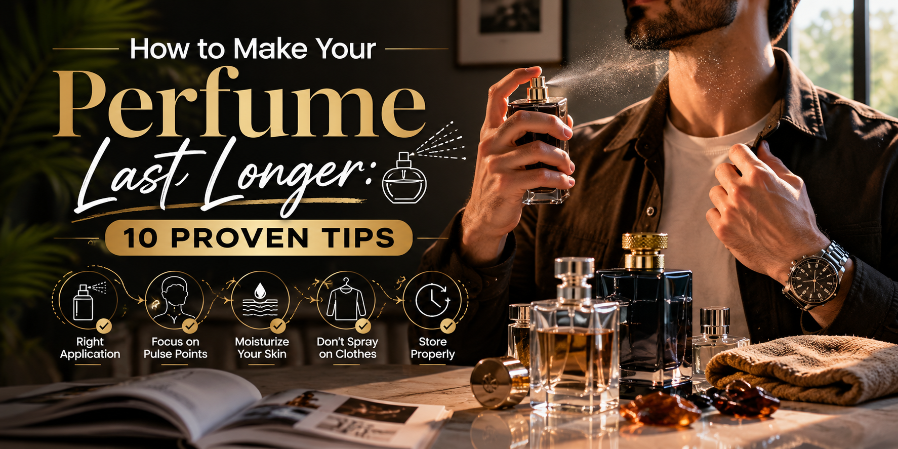How to Make Your Perfume Last Longer: 10 Proven Tips