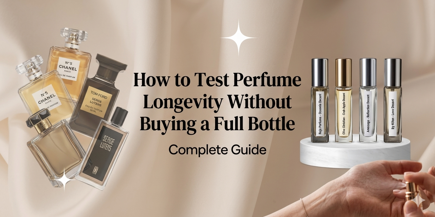 How to Test Perfume Longevity Without Buying a Full Bottle: Complete Guide