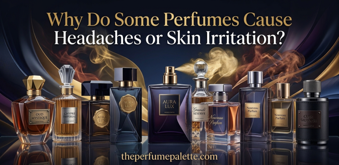 Does applying perfume give you headaches or itchy skin? Here's what actually causes it and how to choose fragrances that won't trigger a reaction. full guide at The Perfume Palette