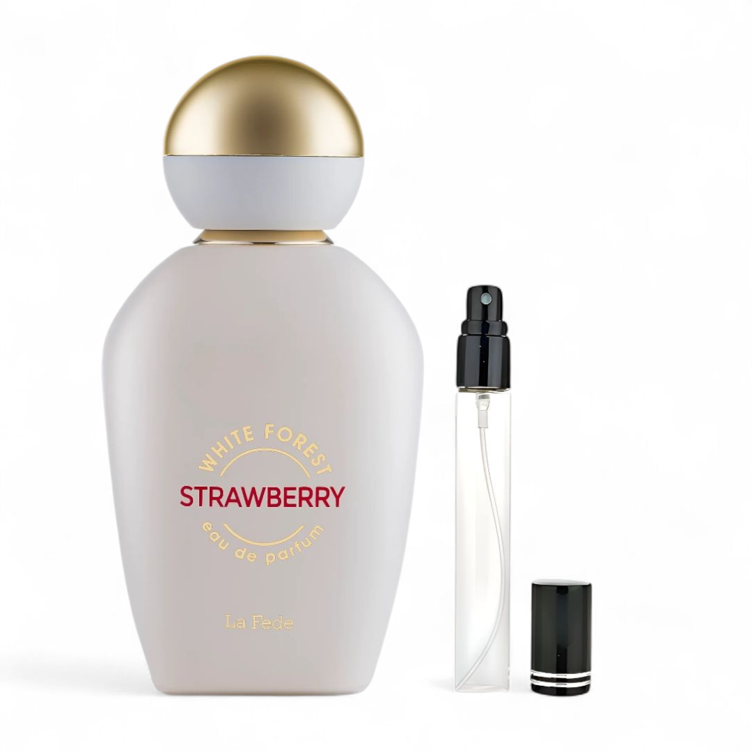 La Fede White Forest Strawberry Khadlaj Perfumes for women EDP Decants