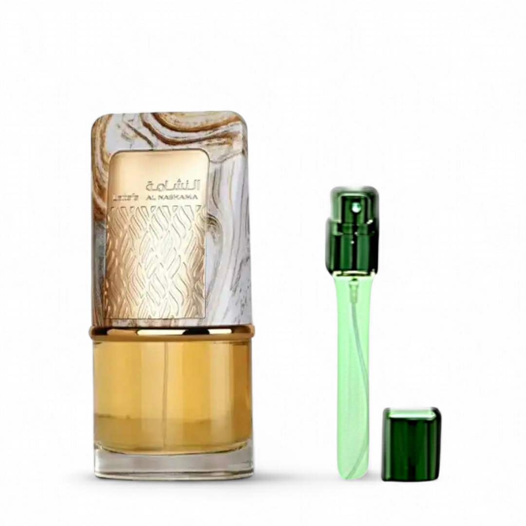 Lattafa Al Nashama Gold EDP Decants