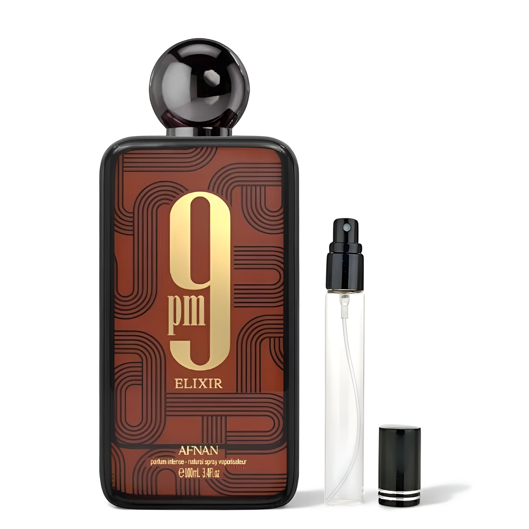 Afnan 9PM Elixir for women and men Extrait  Decants