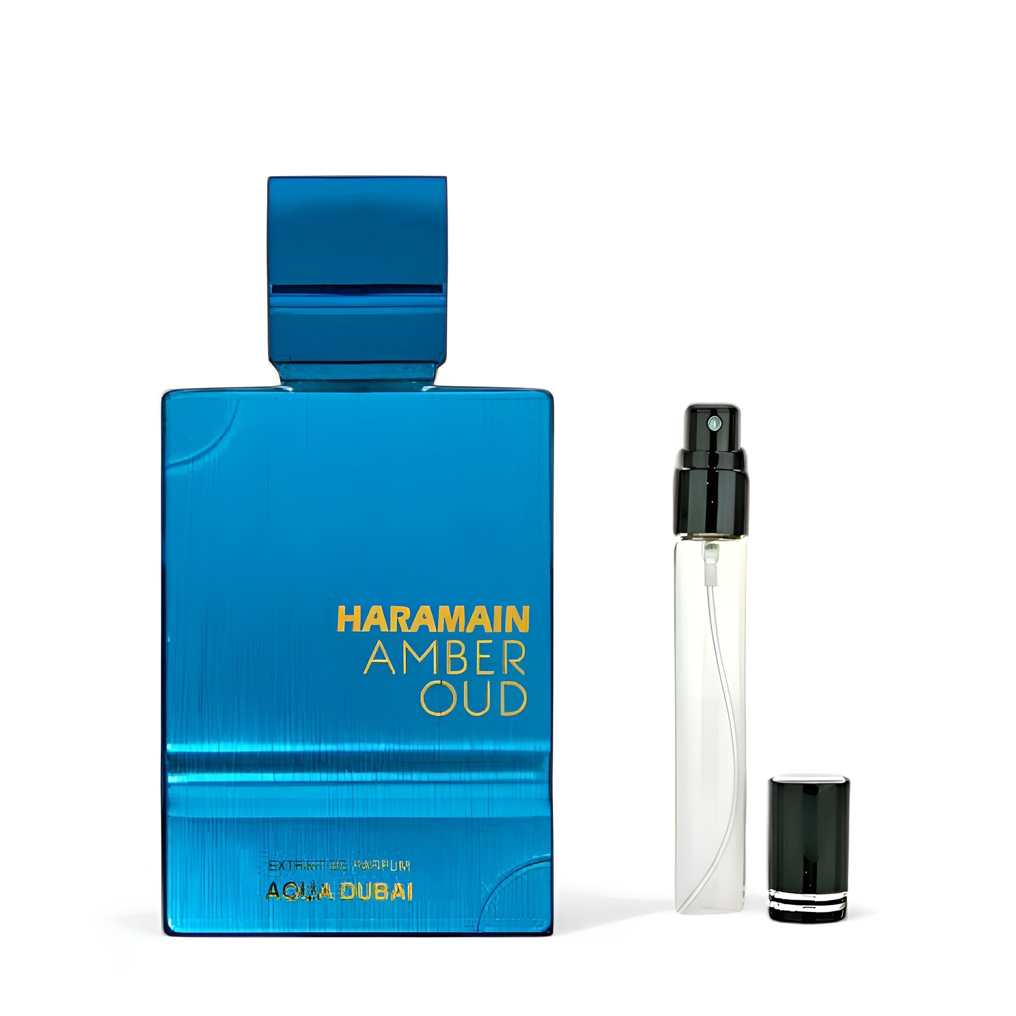 Al Haramain Amber Oud Aqua Dubai Edition Decants