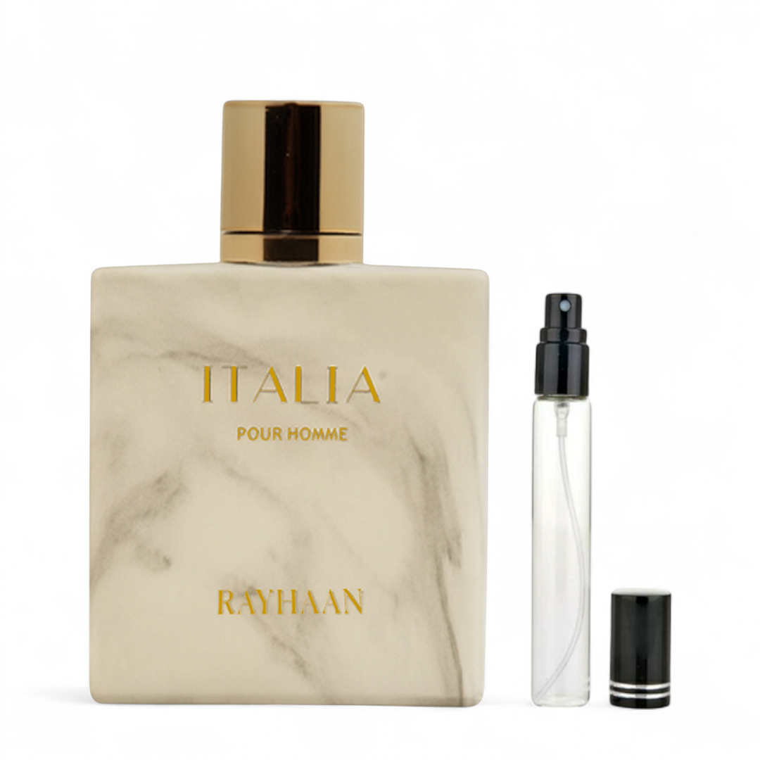 Rayhaan Italia for men EDP Decants