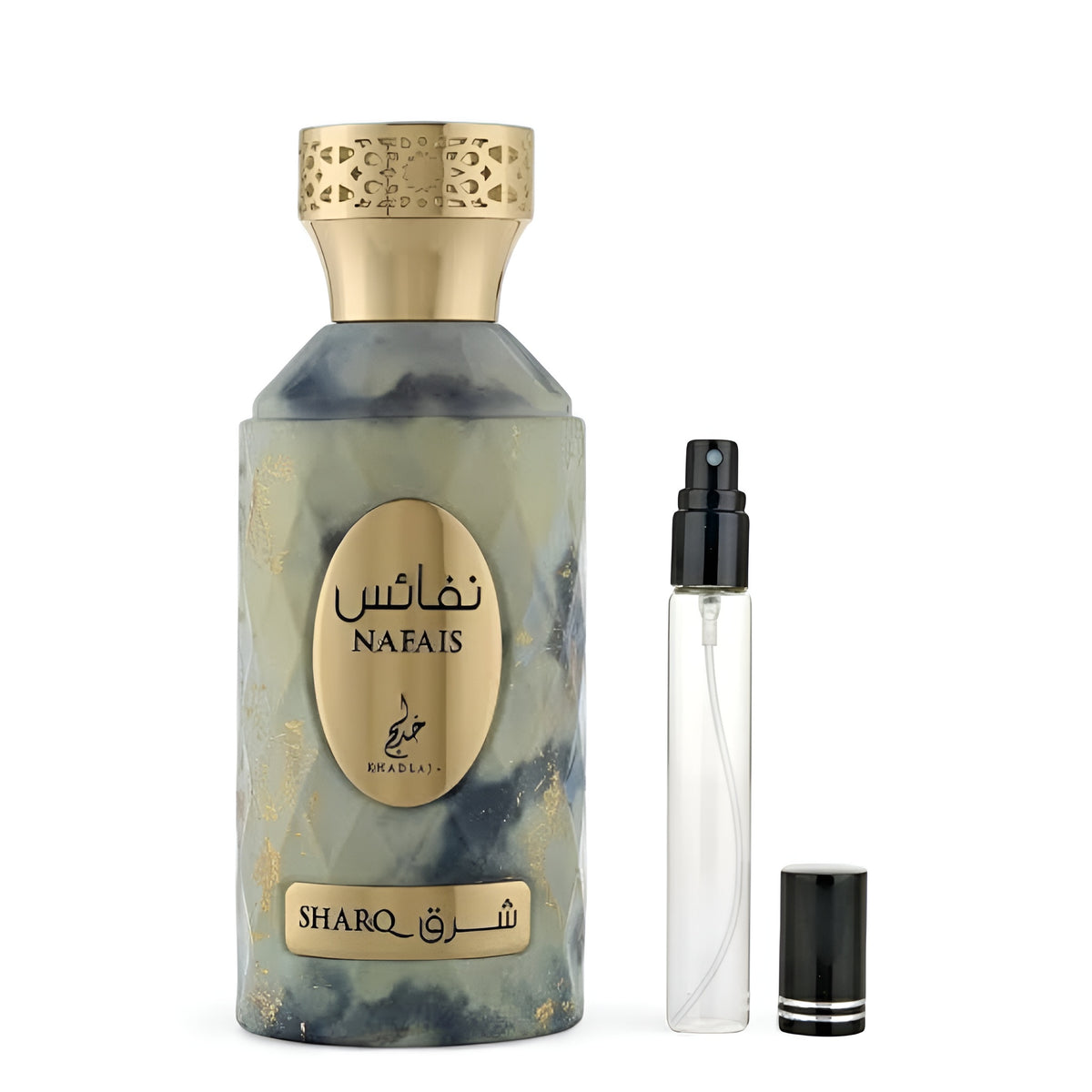 Nafais Sharq Khadlaj Perfumes for women and men Decants