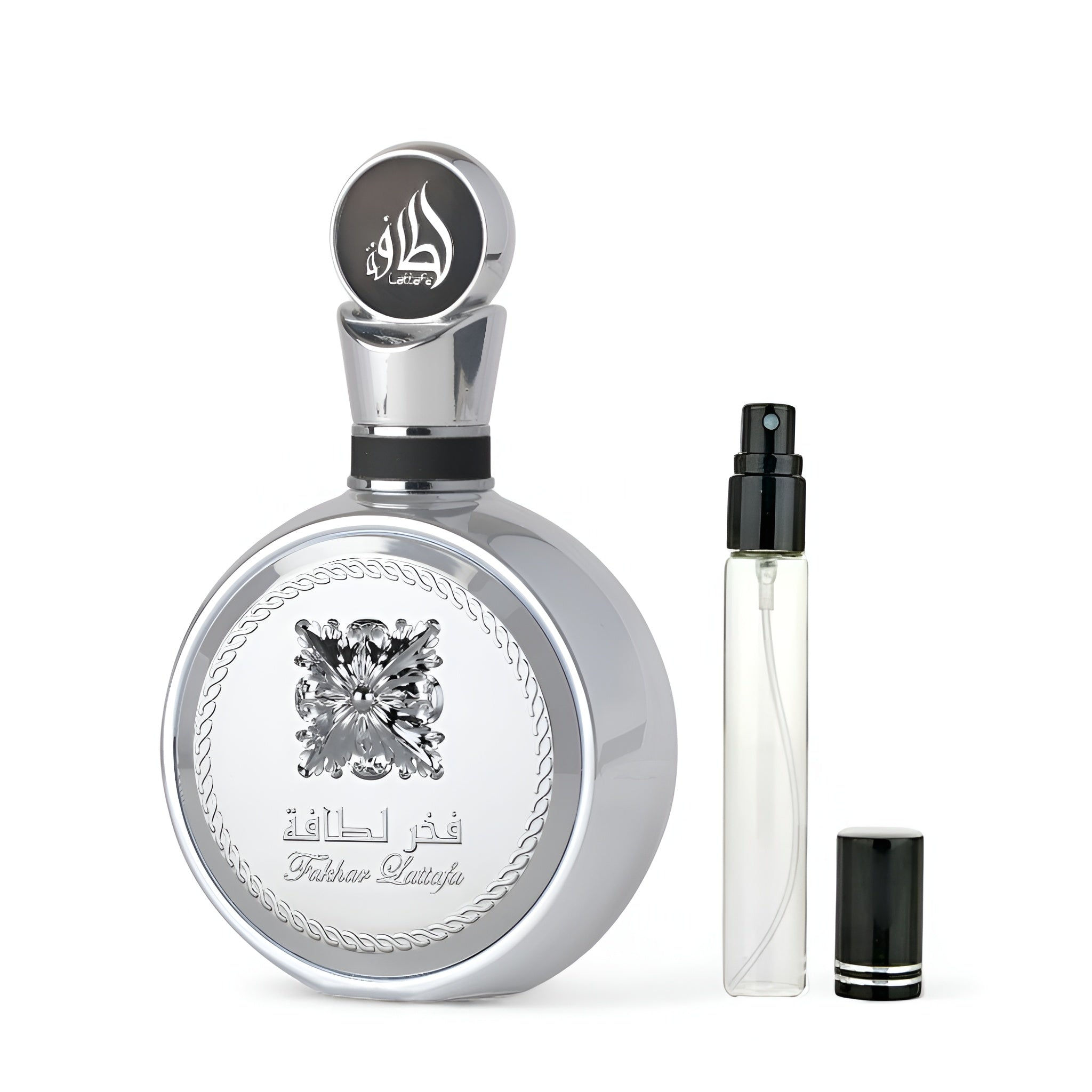 Fakhar Platin Lattafa Perfumes for women and men EDP Decants