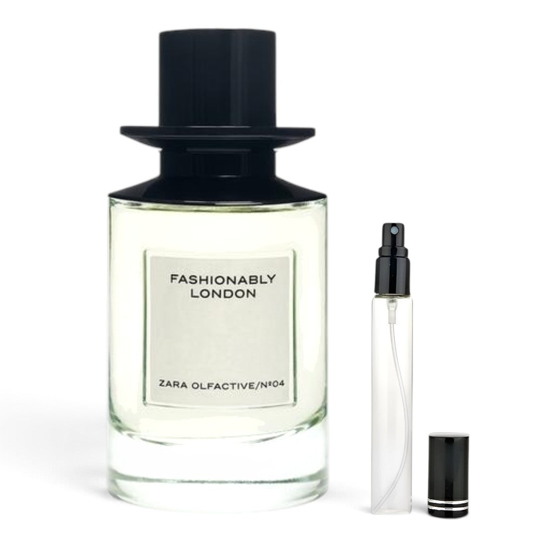 Zara Fashionably London for Women and Men Decants