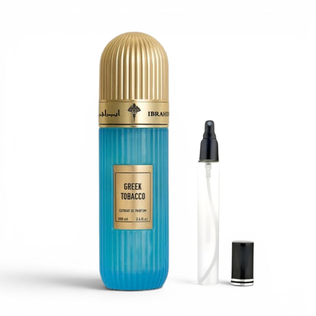 Ibraheem AlQurashi Greek Tobacco for women and men Decants