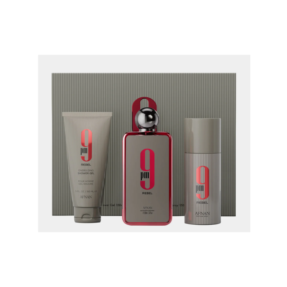 Afnan 9pm Rebel Gift Set for Men