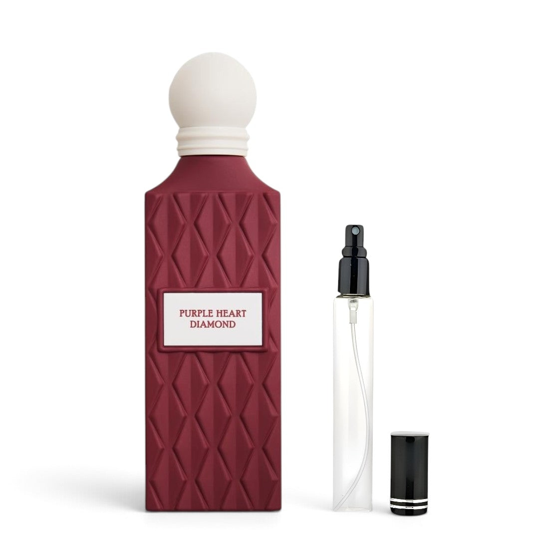 Ibrahim Al Qurashi Purple Heart Diamond for women and men Decants