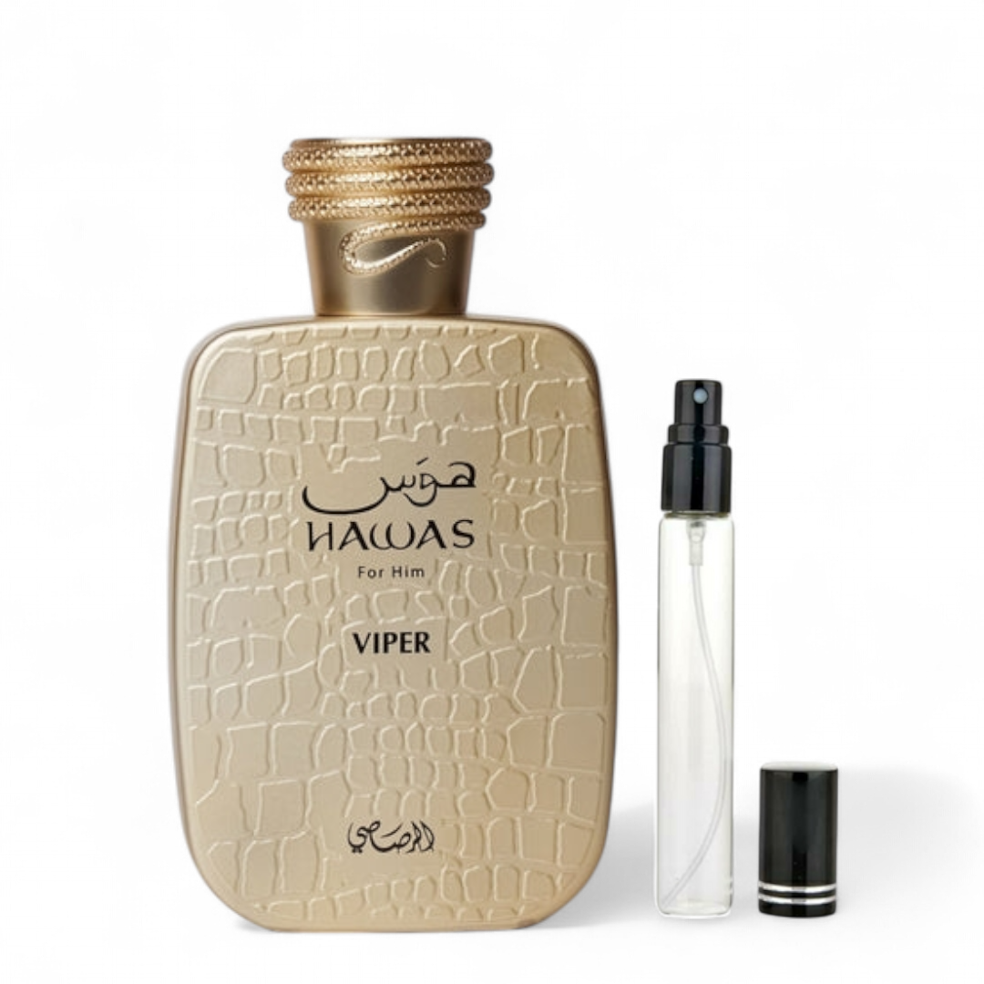 Hawas Viper Rasasi for men EDP Decants